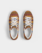 Kente Dress Men's Faux-Leather Sneaker - Redsoil